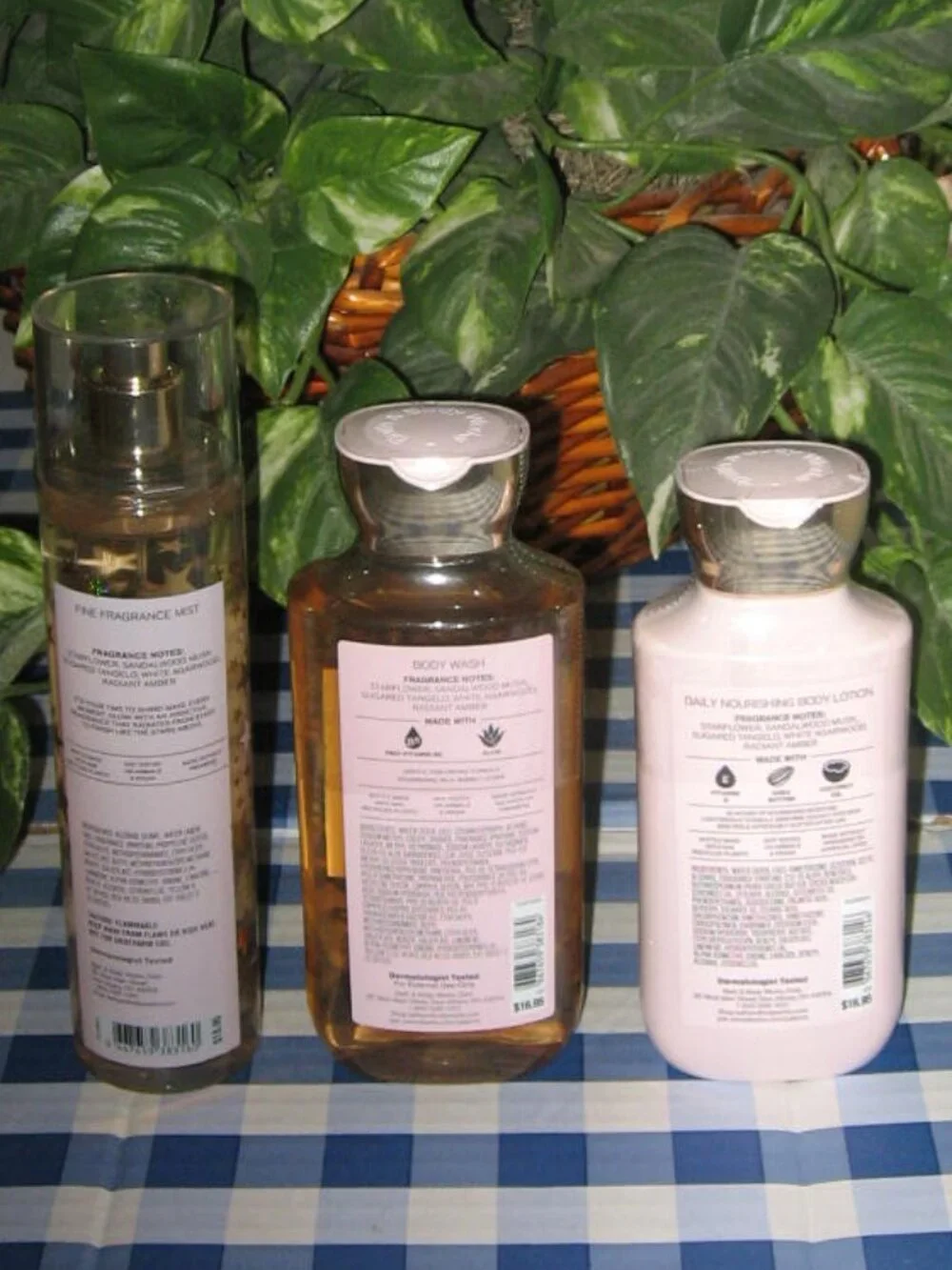 BBW In The Stars Body Wash Fragrance Mist Body Lotion Lot of 3 NEW